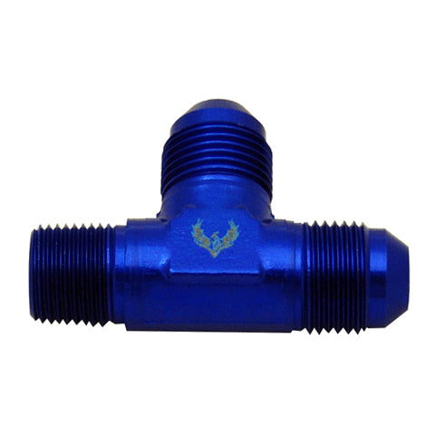 Flare to Pipe TEE on Run -16 | 3/4 NPT