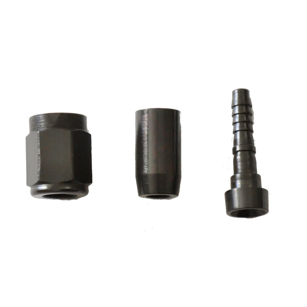 Crimp PTFE Hose End Straight -03