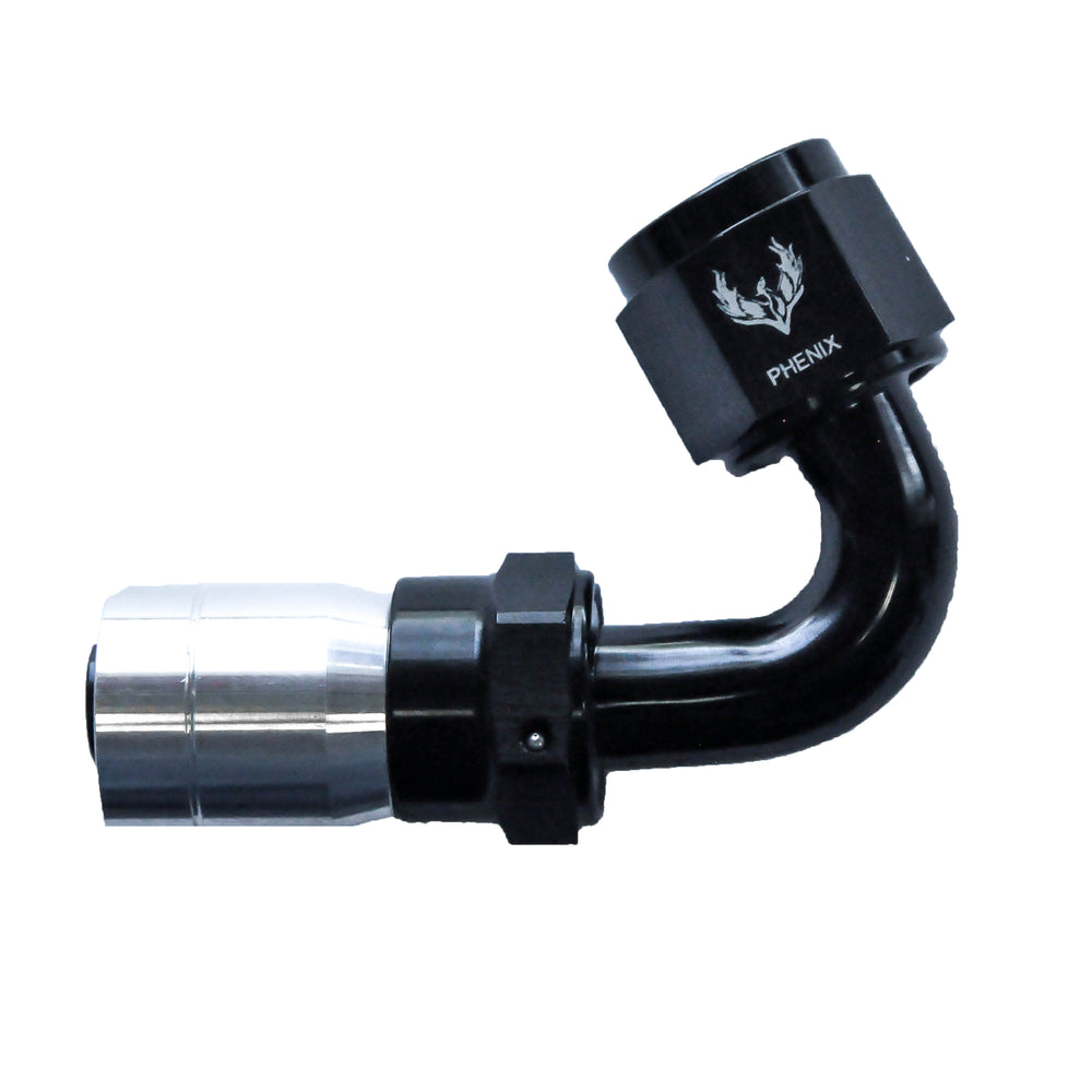 Crimped Hose End -10 x 120°