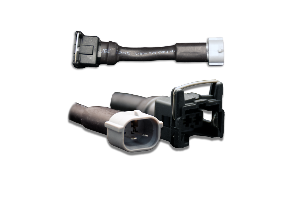 Set of 6 Jetronic/EV1 (female) to Denso (male) injector plug adaptors
