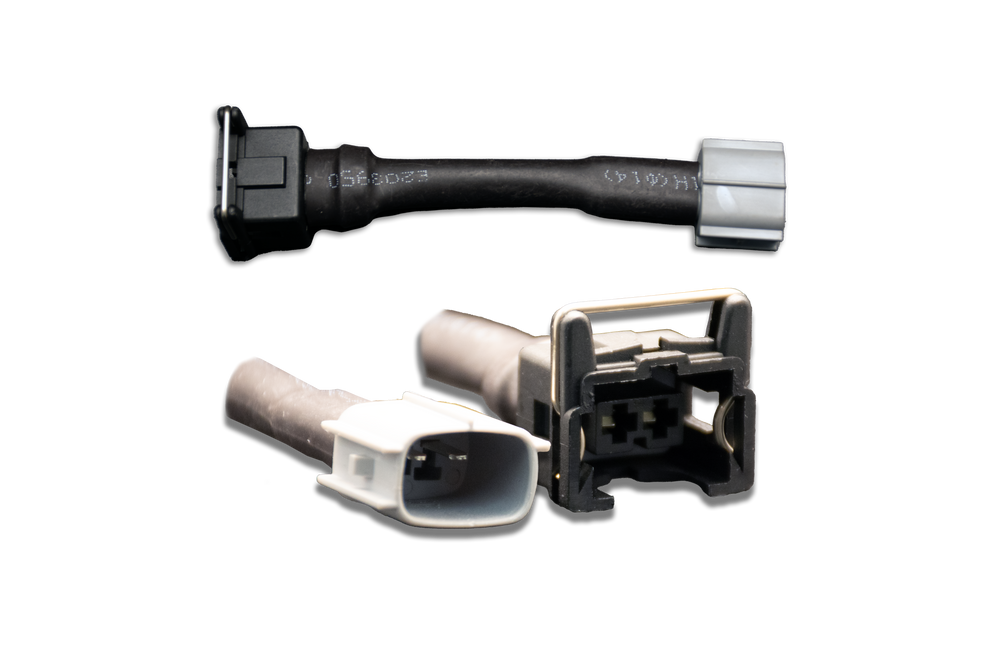 Set of 4 Jetronic/EV1 (female) to Toyota (male) injector plug adaptors
