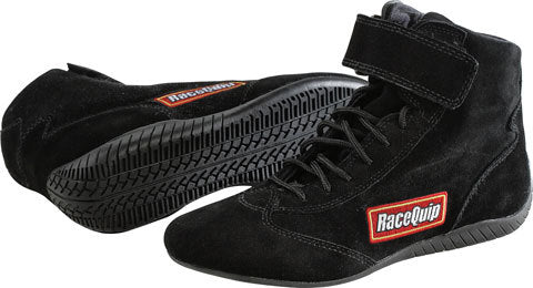 Shoe Mid-Top Black Size 8 SFI