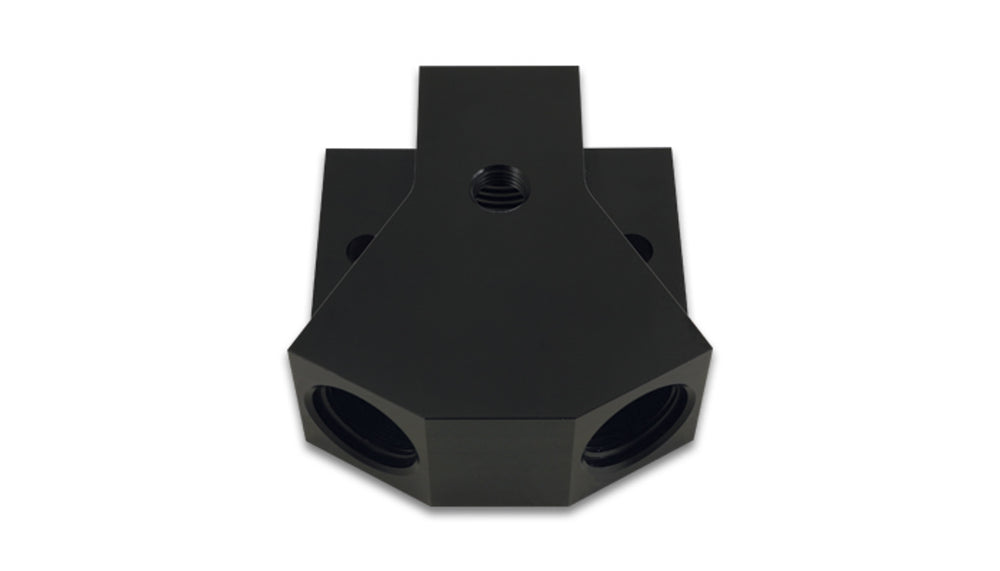 Fuel Distribution Block Y-Block Female -10 AN
