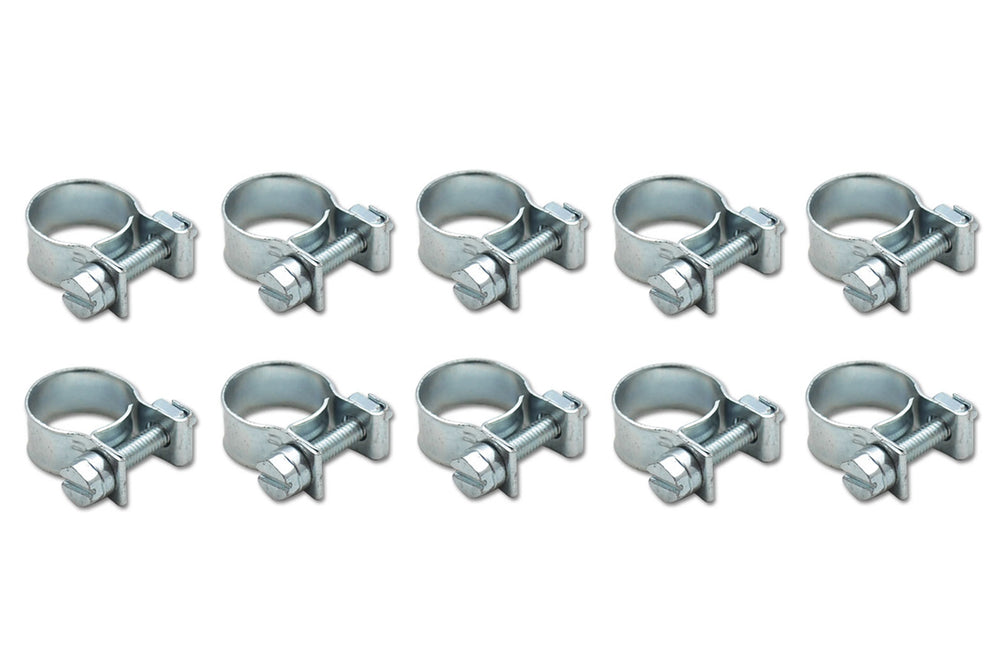 Fuel Injector Style Mini Hose Clamp: 9mm-11mm (P