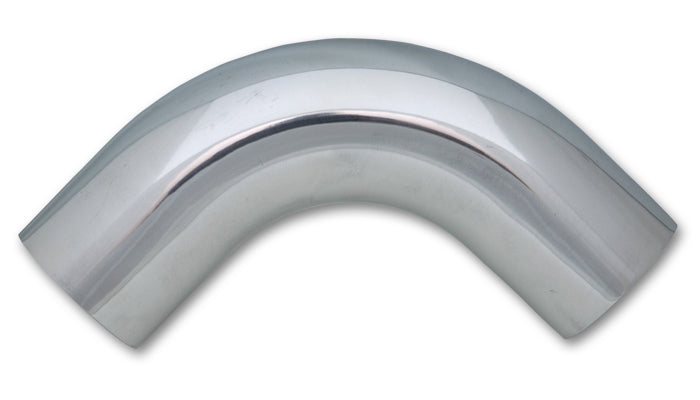 Tubing 90 Degree Elbow Aluminum Polished 5in
