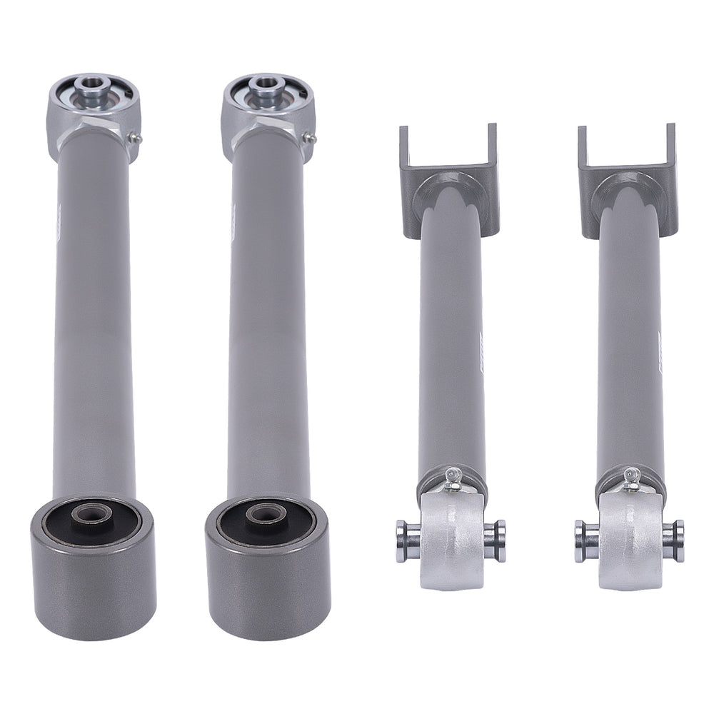 Front Upper Lower Adjustable Control Arms 0-6 Lift Compatible for Jeep Wrangler JK 2007-18