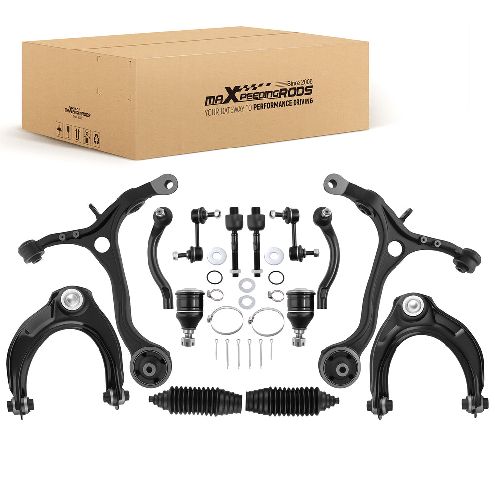 14 Pcs Control Arms and Ball Joint Assembly Compatible for Honda Accord 2008-2012 K620614
