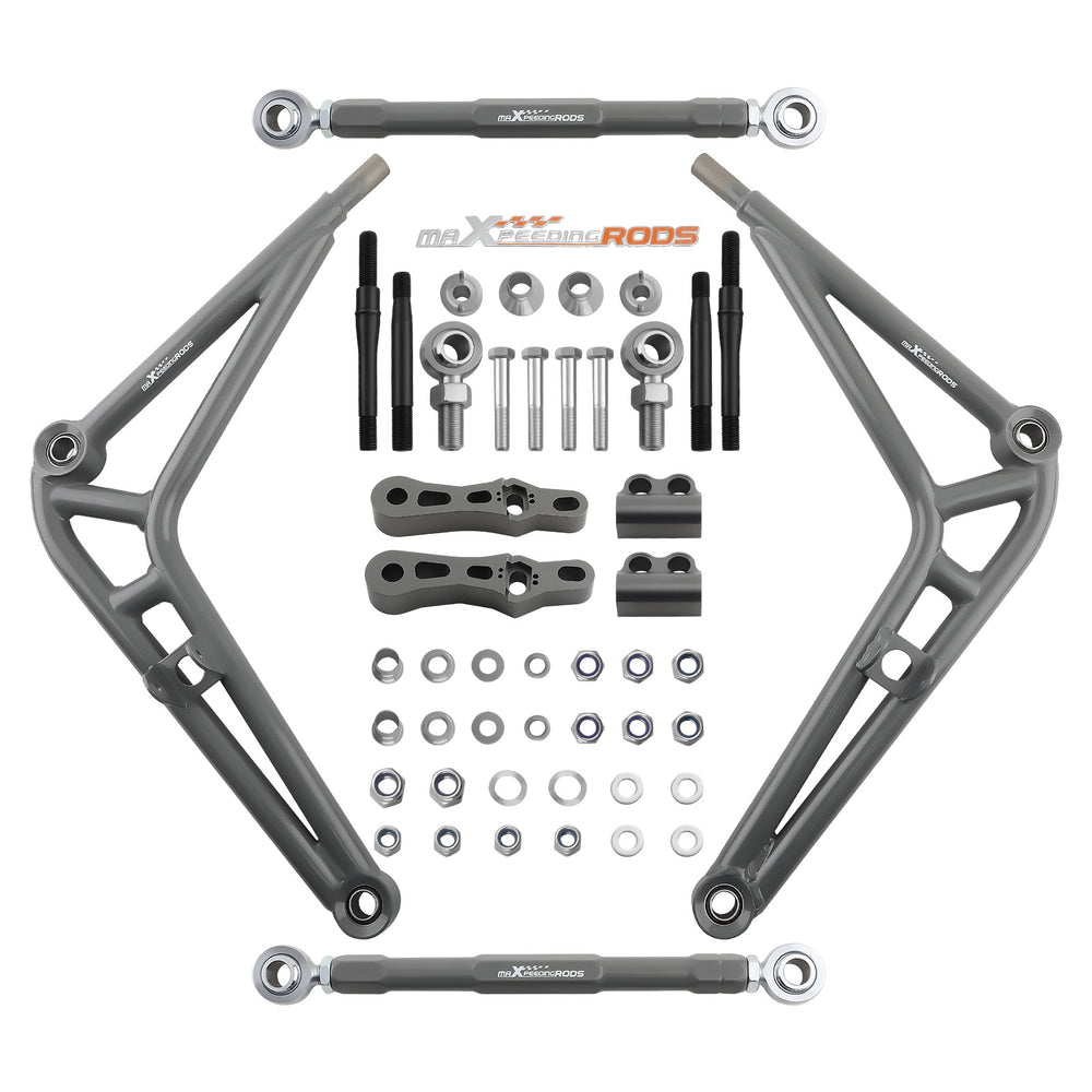 Front Steering Drift Lower Control Arm Wide Angle Kit Ball Bearings Compatible for BMW E36