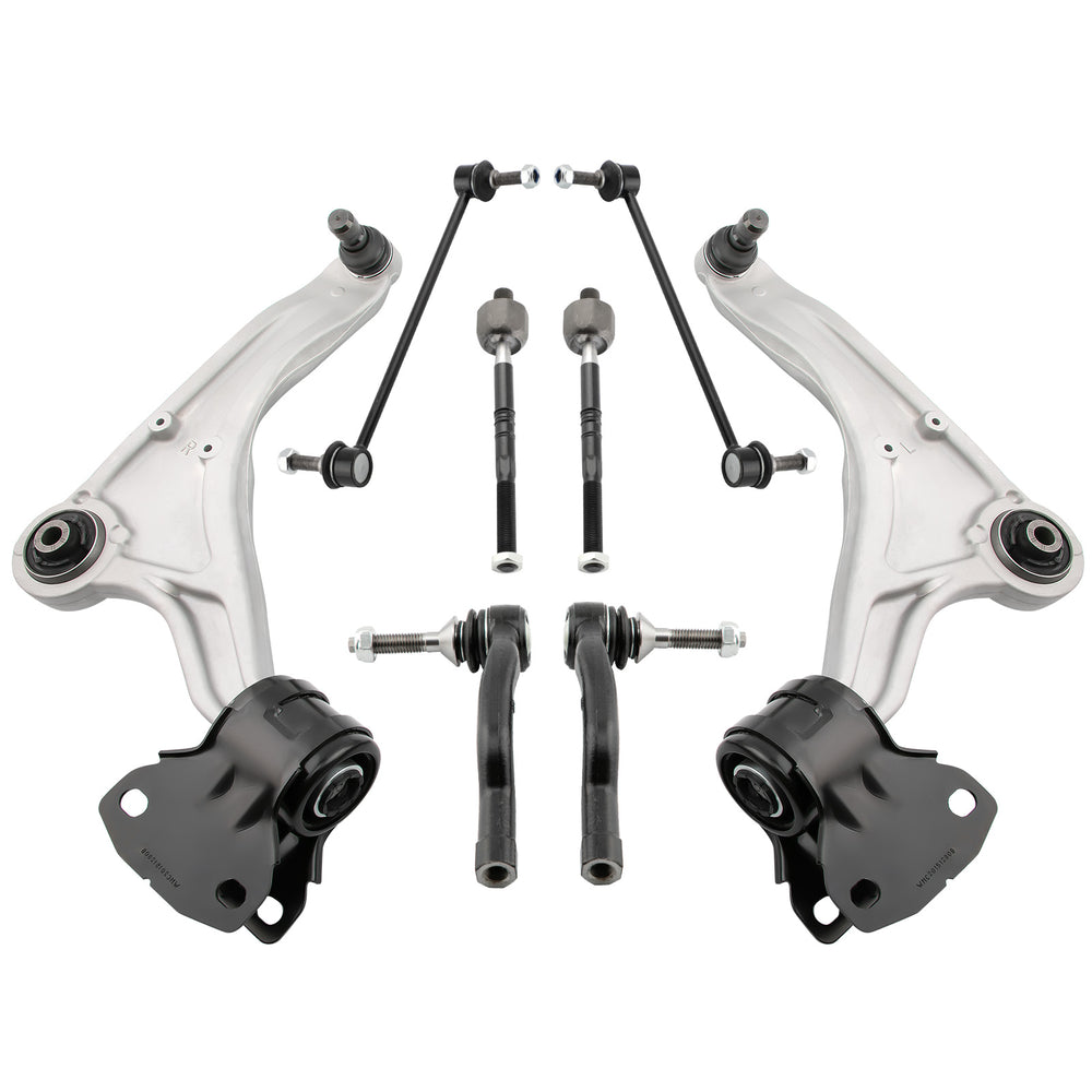 8pcs Front Lower Control Arms w/Ball Joints Assembly Compatible for Ford Fusion 2013- 2017