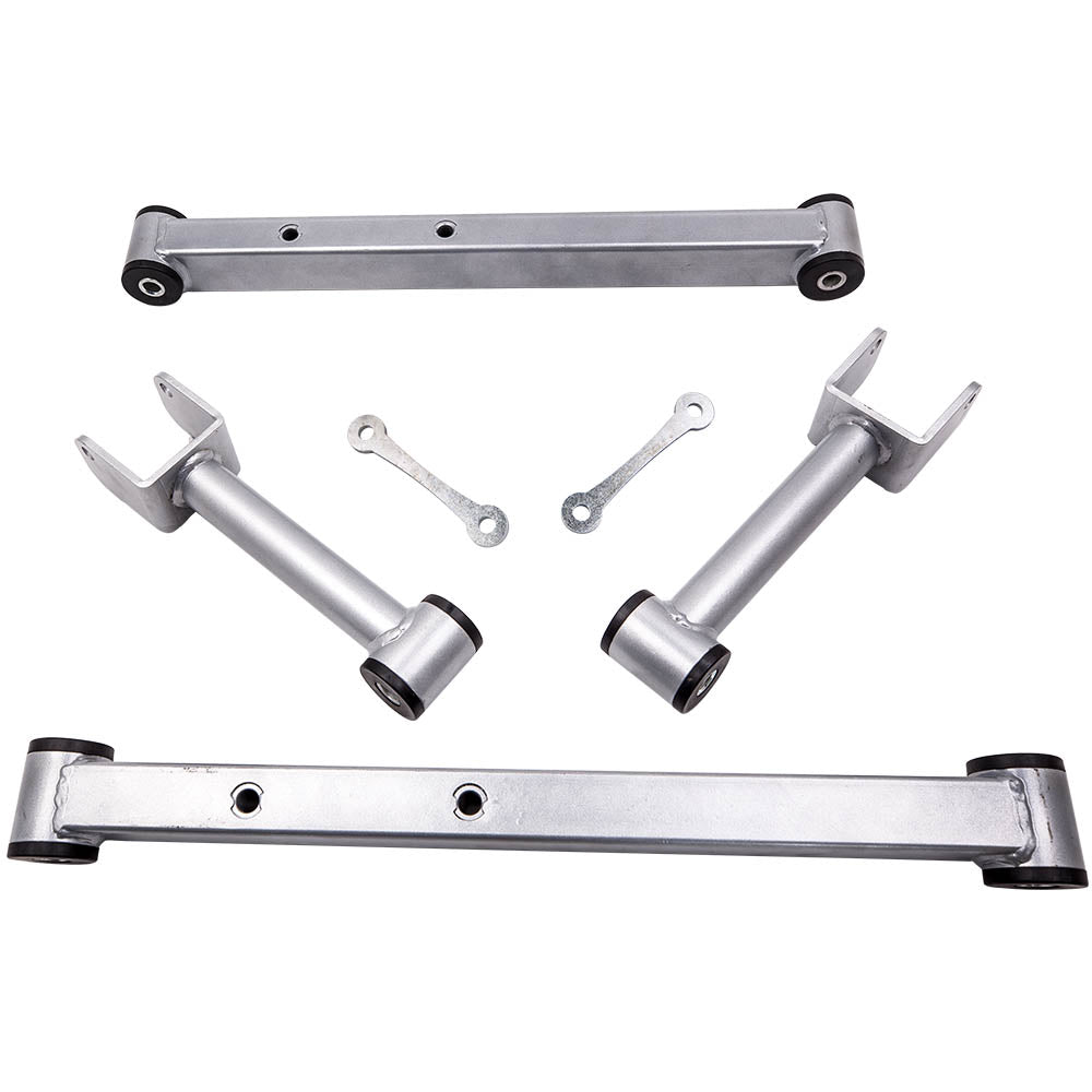 4x Left Right Rear LowerUpper Control Arm Compatible for Chevrolet Caprice 1978 - 1996