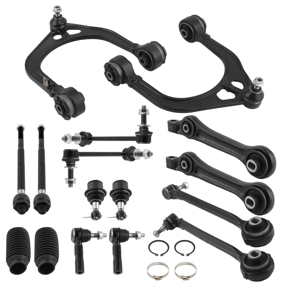 16x Suspension Control Arm Kit for 2005-2010 Compatible for Dodge Charger Challenger /Magnum