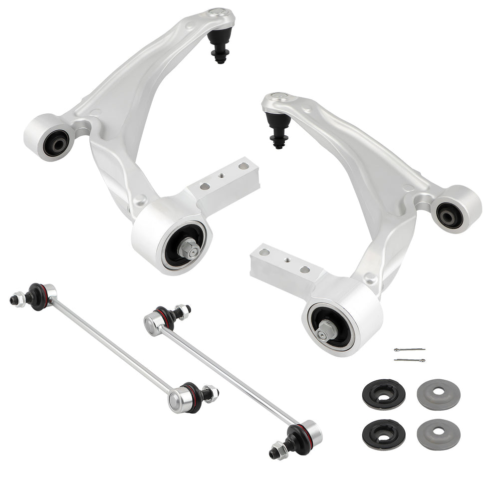 4x Front Lower Control Arm for 2007-2013 Compatible for Acura MDX ZDX Suspension Kit Ball Joint