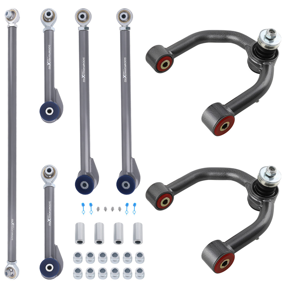 7PCS Control ArmsTrack Bar Compatible for Toyota 4Runner 4WD 1996-2002 Suspension Kit