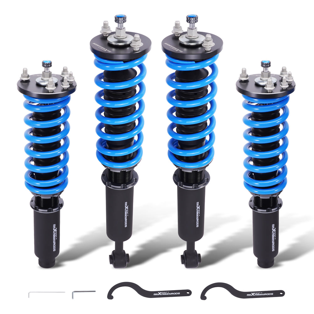Maxpeedingrods Compatible for Honda T6 24 Ways Adj Damper Shock Struts Coilovers | Compatible for Acura Tl Ii Ua5 99-03 | Compatible for Acura Tl Ii Ua5/Ya4/Sedan/Coupe