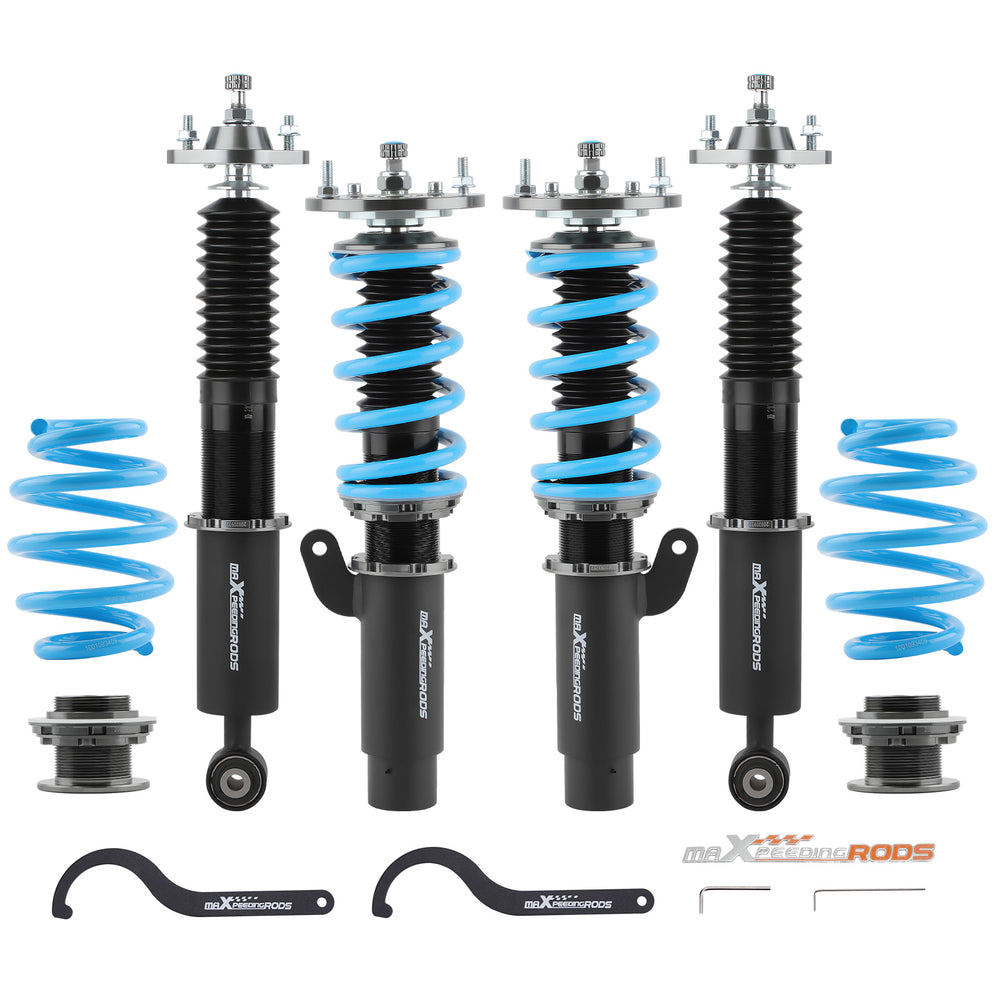 Adjustable Damper Coilover Coilovers Compatible for BMW E46 3-Series Models 98-06 Suspension Struts lowering kit