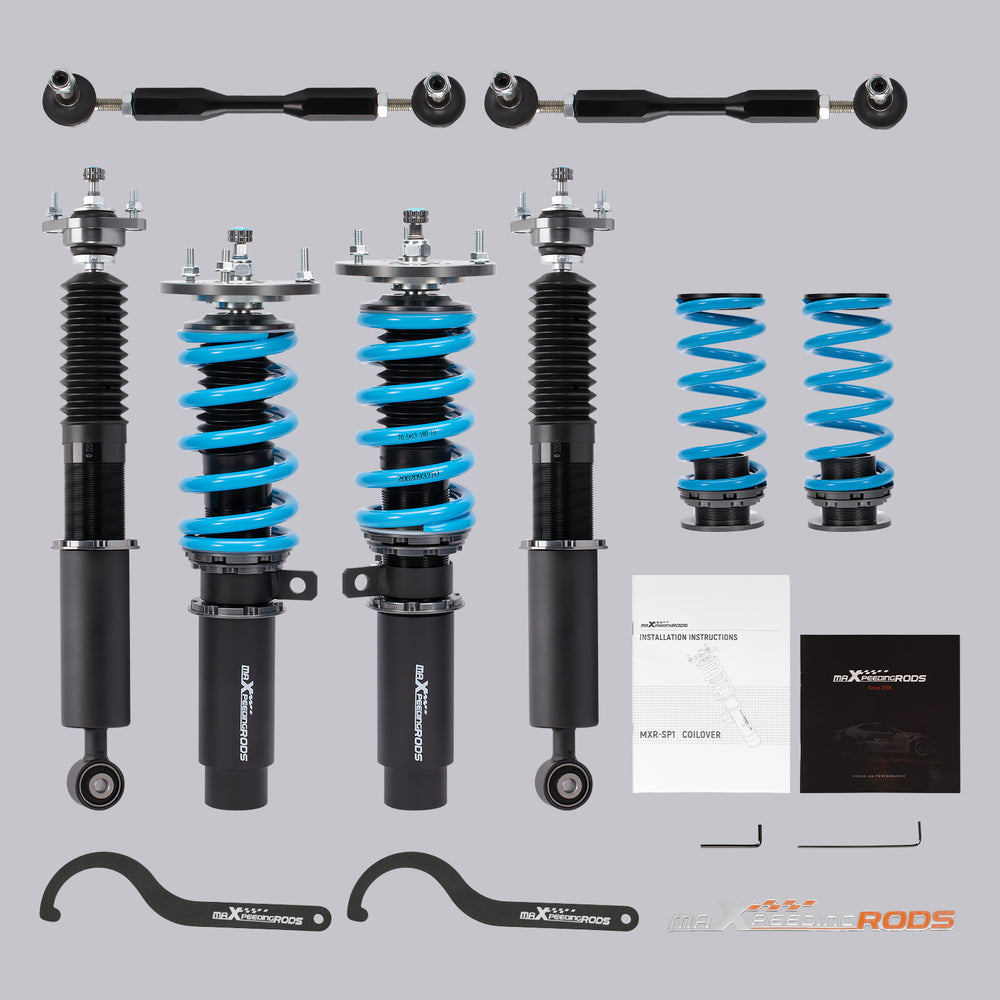 24 Way Coilovers Shocks Suspension Kit Compatible for BMW Z4 (E85) 2003-09 Convertible