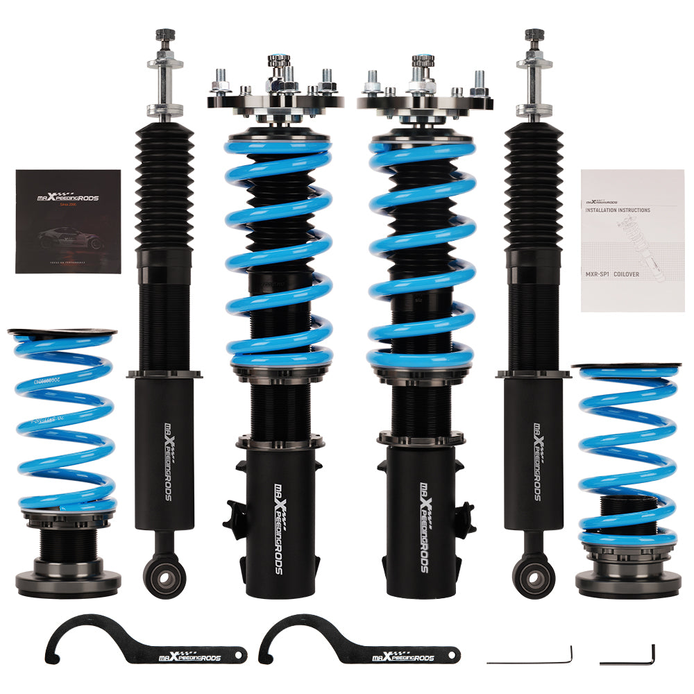 Maxpeedingrods Compatible for Honda T6 24 Ways Adj Damper Shock Struts Coilovers | Compatible for Honda Civic Coupe 06-11 | Compatible for Honda Civic Viii 2-Door Coupe 06-11
