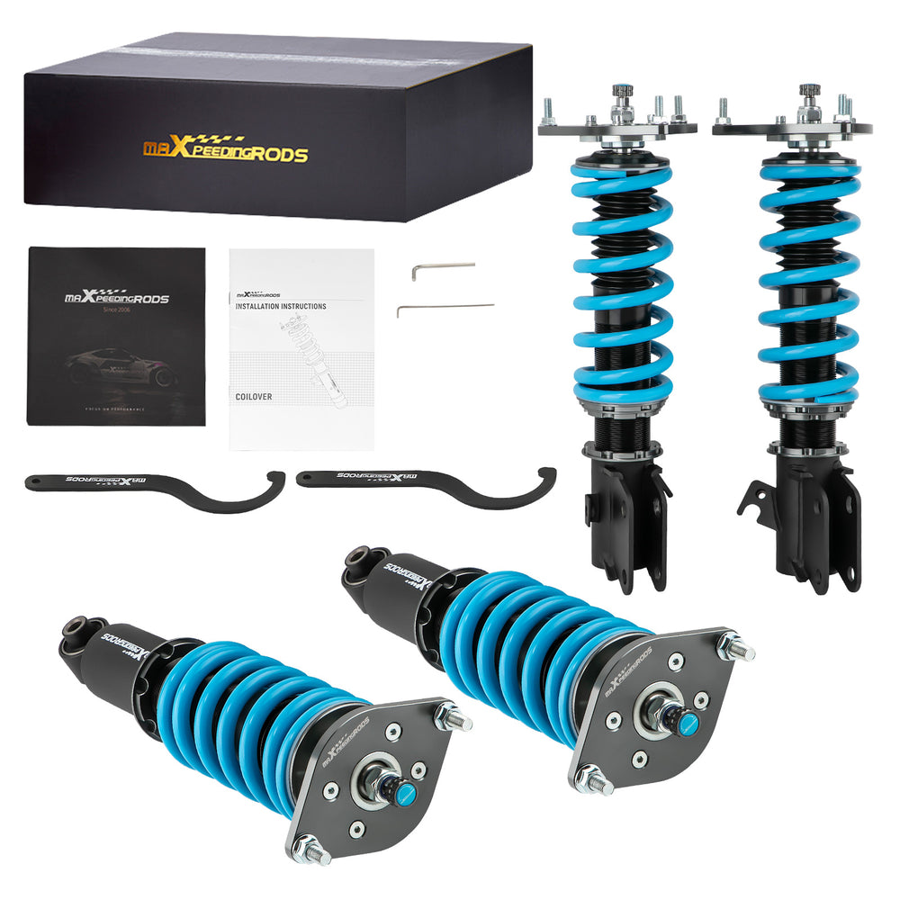 Compatible for Subaru Impreza WRX 08-14 Maxpeedingrods COT6 Damper Coilovers Suspension Lowering Kit