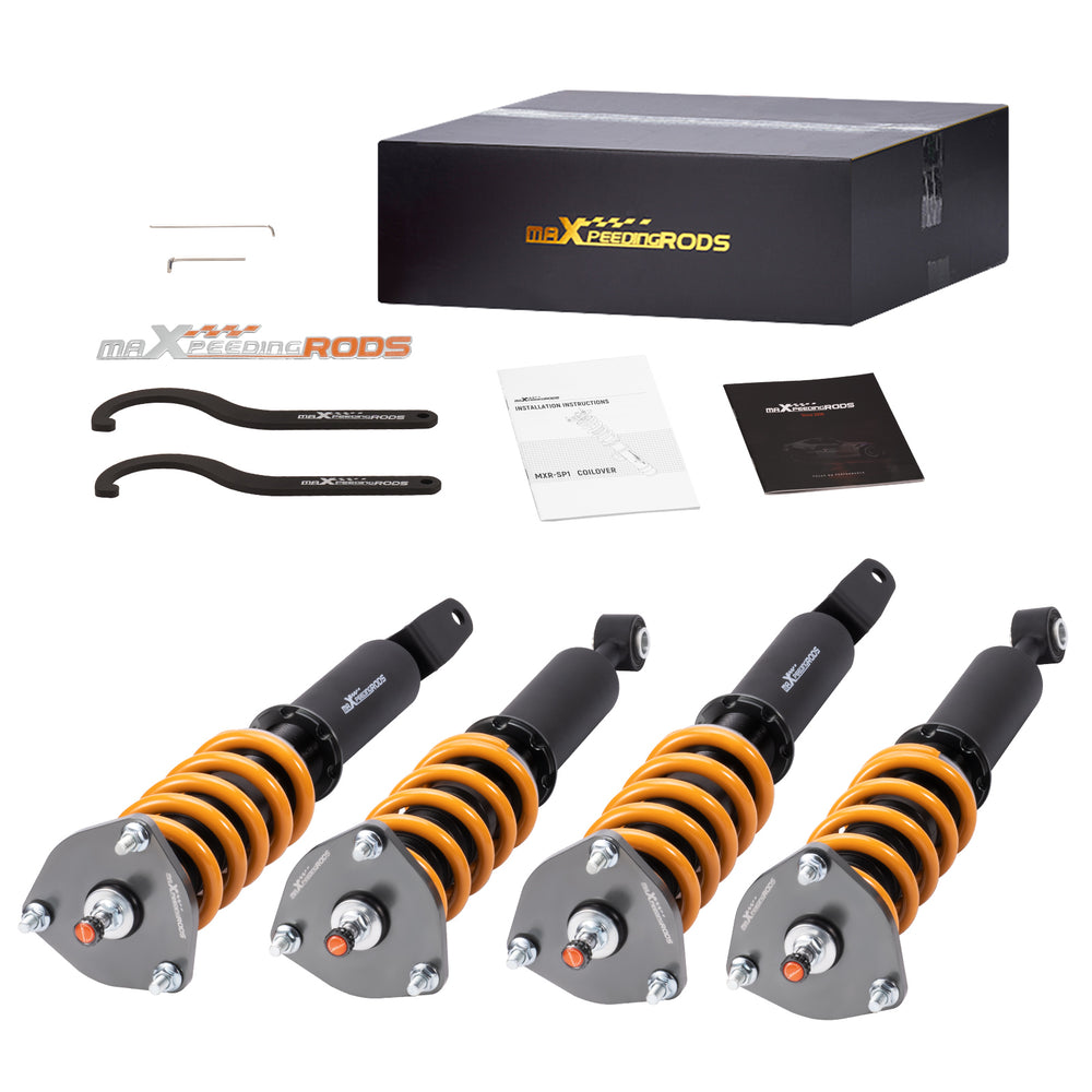Compatible for Lexus LS460 2007-2016 RWD MaXpeedingrods Coilovers 24 Way Adjustable Struts Lowering Kit