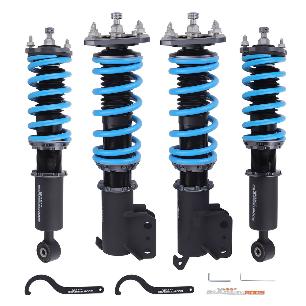 MaXpeedingrods T6 Coilovers Adjustable Suspension Kit Compatible for Toyota Starlet 91-99