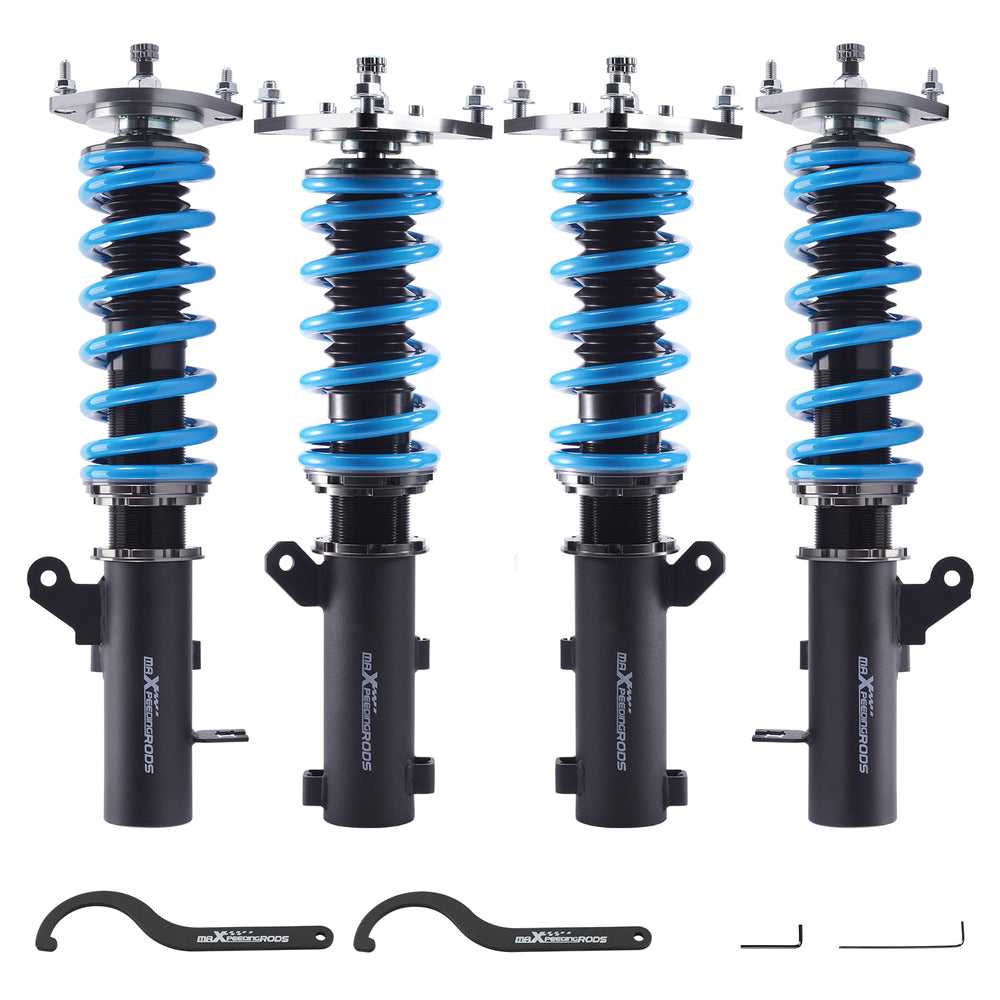 MaXpeedingrods T6 Coilovers Suspension Compatible for Hyundai Tiburon 03-08 Adj. Damper