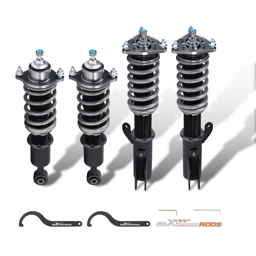 MaXpeedingrods COT7 Coilovers Shock Strut Suspension Compatible for Mitsubishi Lancer 08-16 lowering kit