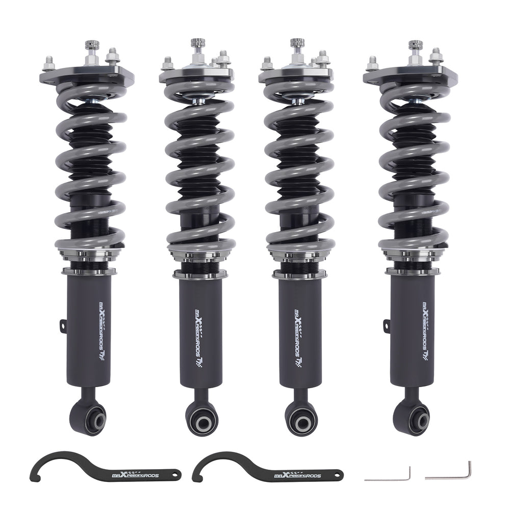 MaXpeedingrods T7 Coilovers Suspension Kit Compatible for Lexus GS300 GS400 GS430 98-05 RWD