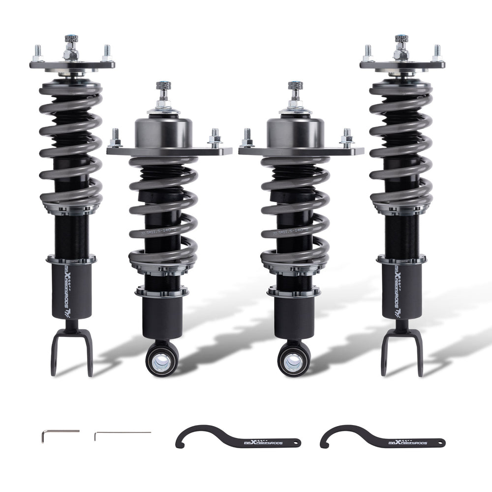 24 Ways Damper Adjustable Coilovers Kit Compatible for Mazda RX-8 2004-2011 Struts lowering kit