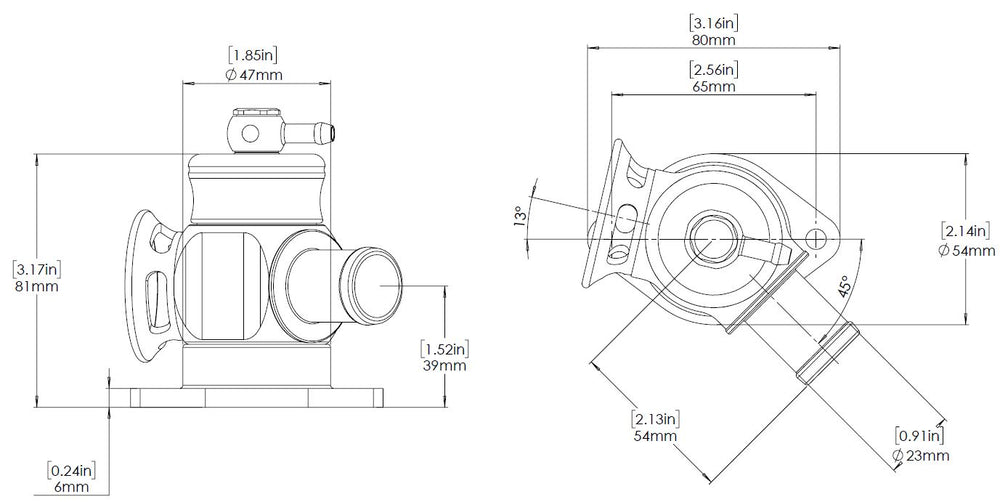 BOV Kompact PlumBack - Shortie - HKS
