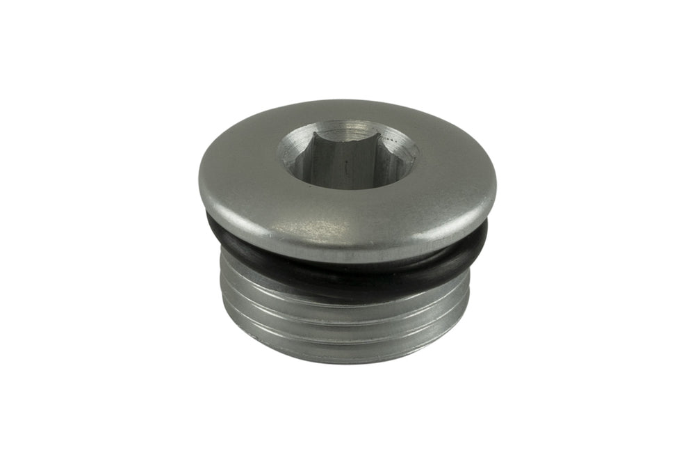Fitting -8 AN ORB Blank - Silver