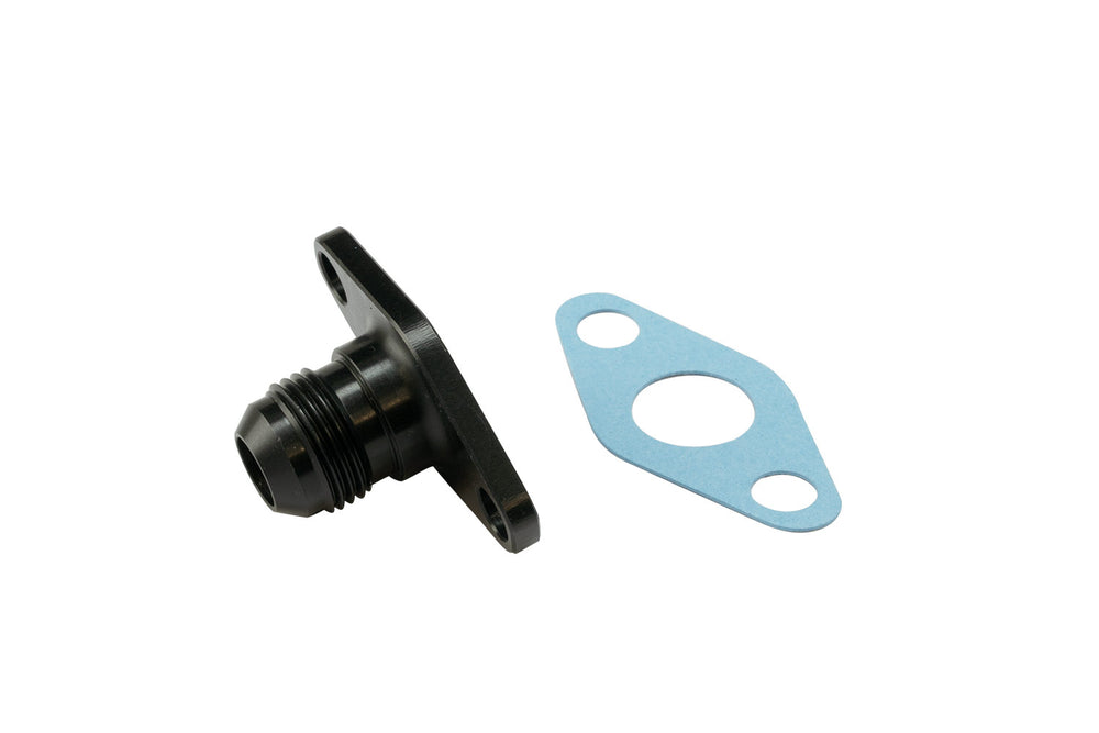 50.8mm 10AN Oil Drain Black