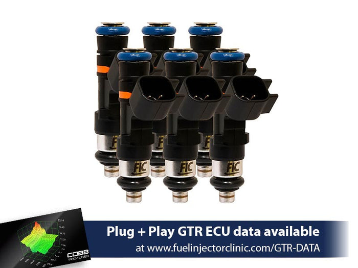 FIC Nissan R35 GT-R Fuel Injector Clinic Injector Set (High-Z)