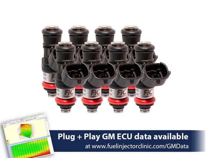 Eight Cylinder 2150cc Custom Injector Set