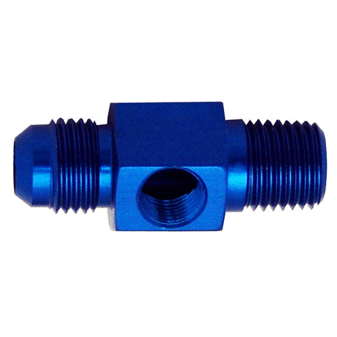 Flare To Pipe Adapter with 1/8 Port -08 | 1/4 NPT