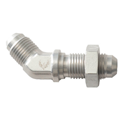 45° Bulkhead Flare Union -16