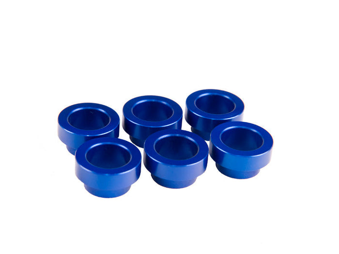 6 x UNANODIZED Toyota Supra manifold bungs