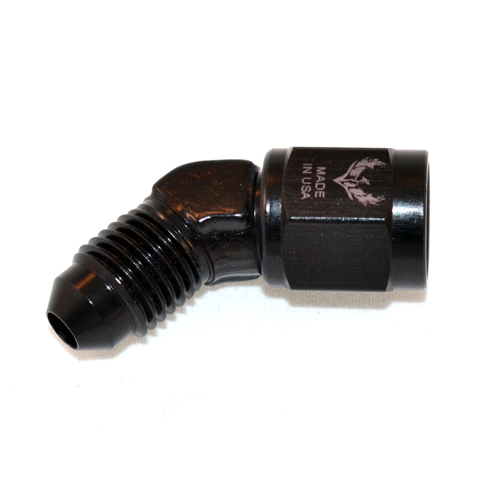 Female to Male AN Swivel Forged Elbow -08 | 45°