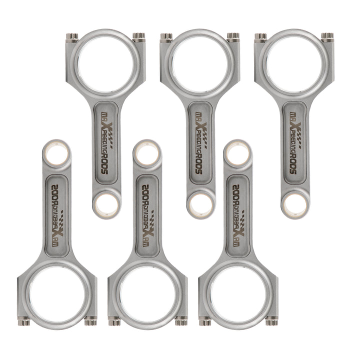 I-Beam Forged Connecting Rods + ARP Bolts Compatible for Toyota Supra 2JZ 2JZ-GE/GTE Engine