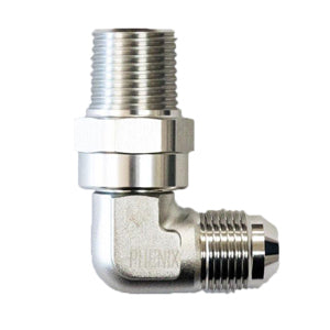 Male Swivel AN to NPT -08 | 1/2 | 90°