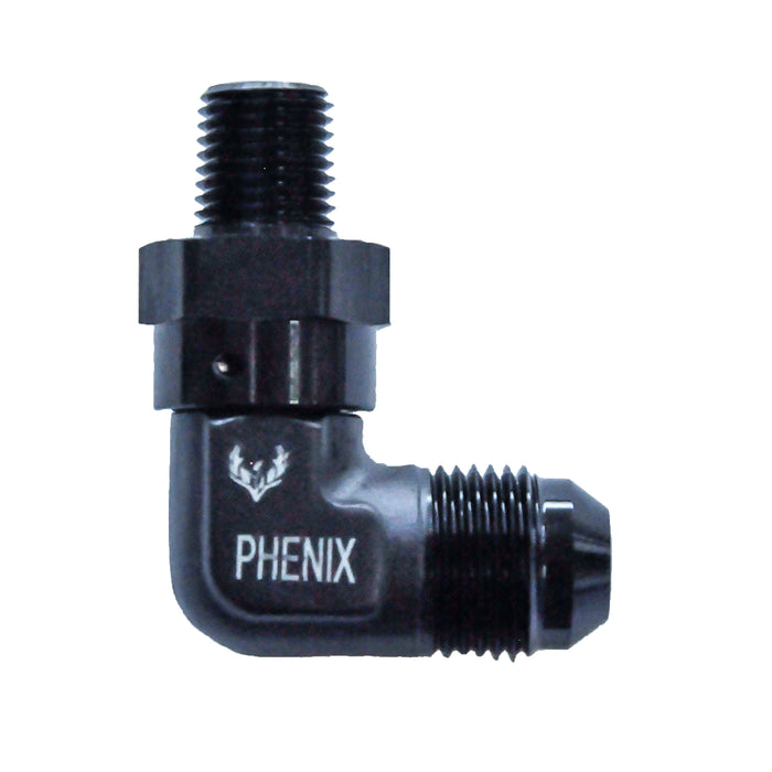 Male Swivel AN to NPT -12 | 3/4 | 90°
