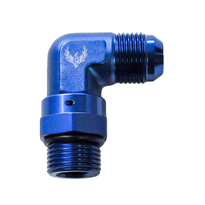 Swivel AN Male to Male ORB 90° | -08 ORB | -08 AN