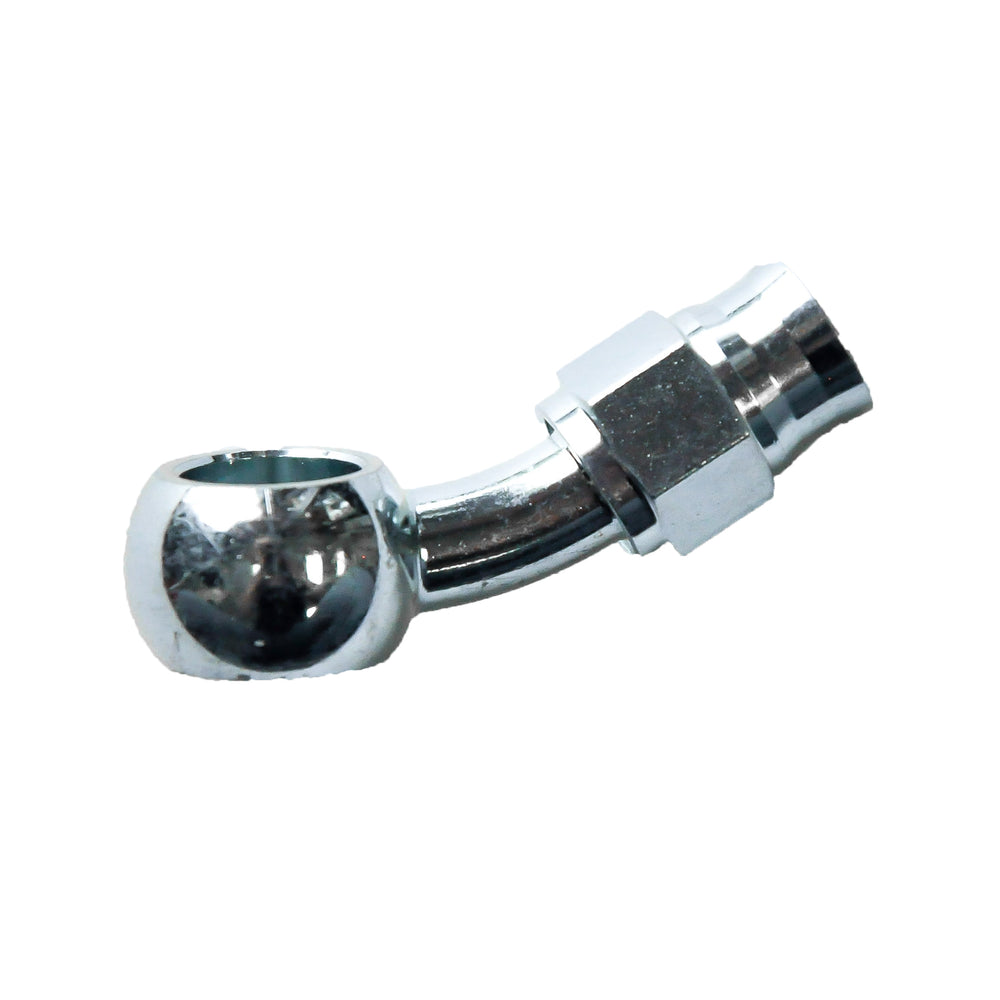 Reusable Banjo Hose End -03 x 10MM x 30° Steel