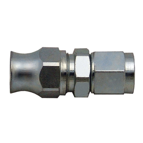 Reusable PTFE Hose End -03 Straight Steel