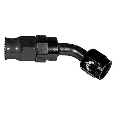 Reusable PTFE Hose End -08 x 45°