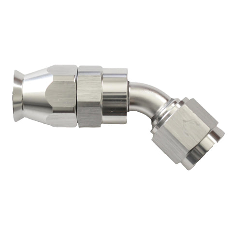 Reusable PTFE Hose End -06 x 45°