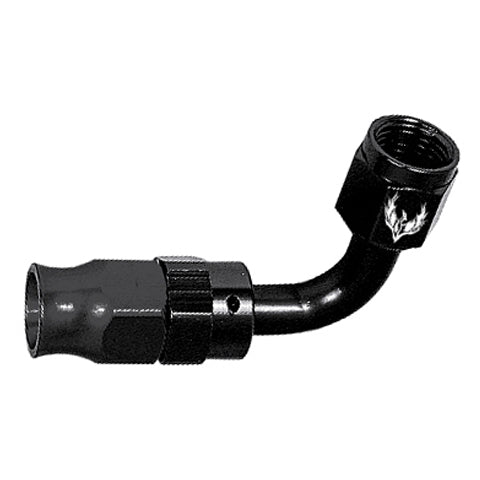 Reusable PTFE Hose End -08 x 90°