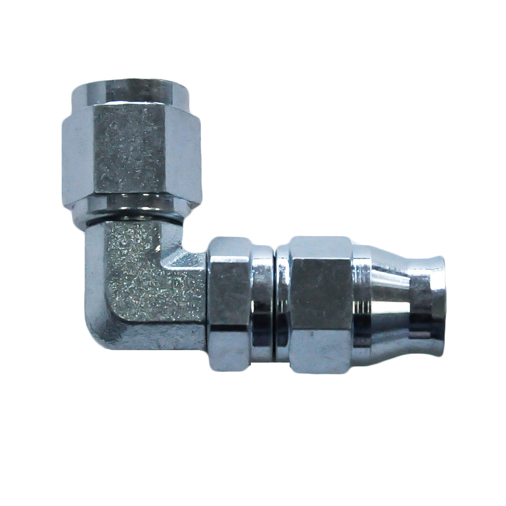 Reusable PTFE Hose End -03 x 90° Forged Steel