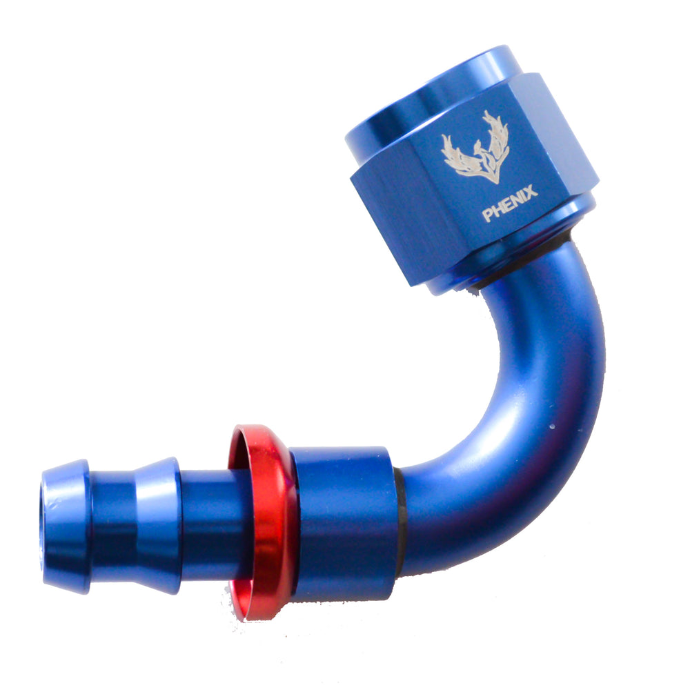 Push-Lok Hose End -06 x 120°