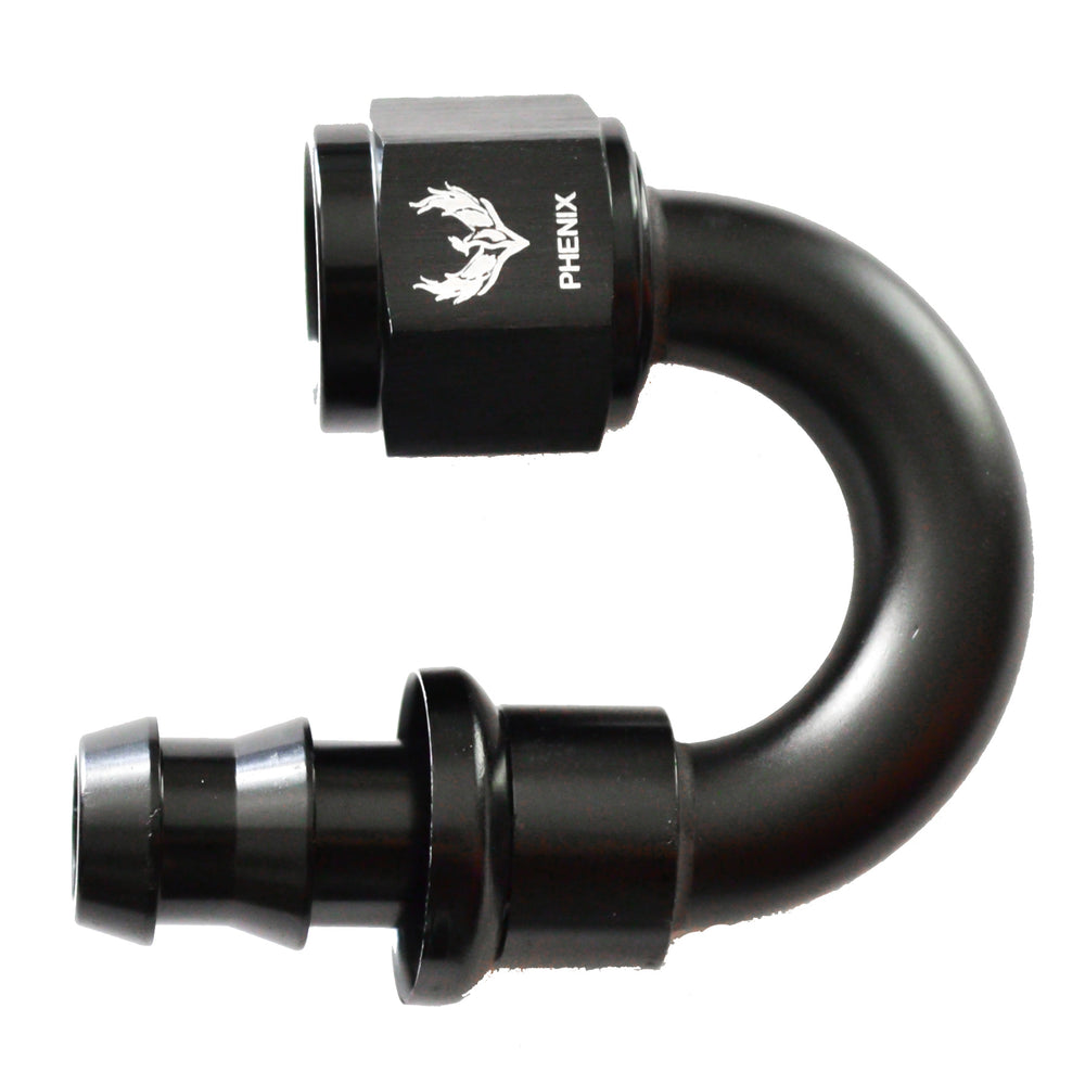 Push-Lok Hose End -06 x 180°