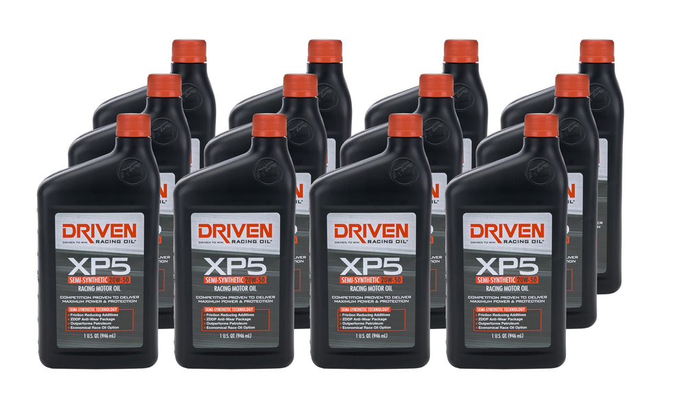 XP5 20w50 Semi-Synthetic Case 12 x 1 Quart